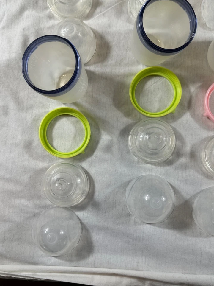 Lote de 6 Biberones ComoTomo Conjunto Bebé Niño Pequeño Asas para sorber Pezones Accesorio Foto 4 de 4