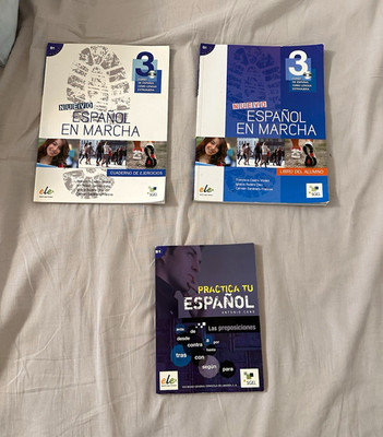 SGEL Nuevo Español en marcha 3 B1 Coursebook+Workbook + Prepositions Practice