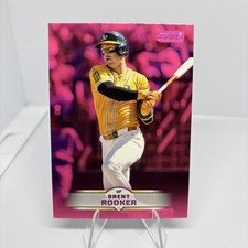 2025 Topps Stadium Club - Brent Rooker #14 Pink Foil MLB Trading Card