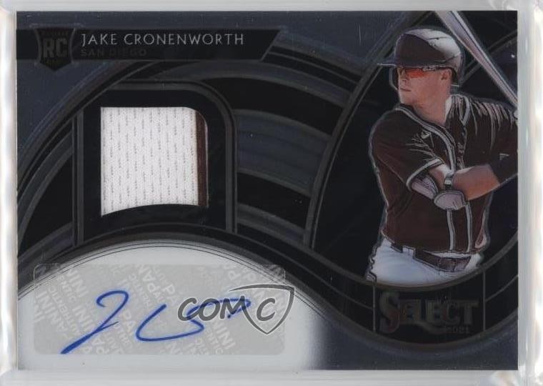 2021 Panini Select Rookie Jersey 224/299 Jake Cronenworth #RJA-CR Auto RC uk2