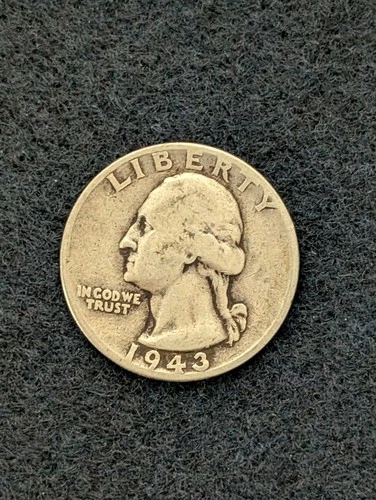1943 Washington Silver Quarter Very Good