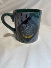 Slytherin Harry Potter Coffee Mug Green 14 Ounces Warner Brothers