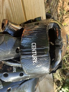 Century Martial Art Sparring Gear Set, Large Black Helmet adult small: Gloves