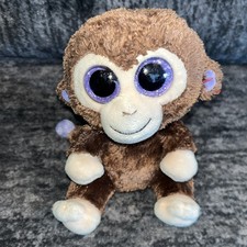 Ty Beanie Boo "Coconut the Monkey" 6-Inch Plush Toy Stuffed Animal Super Cute!
