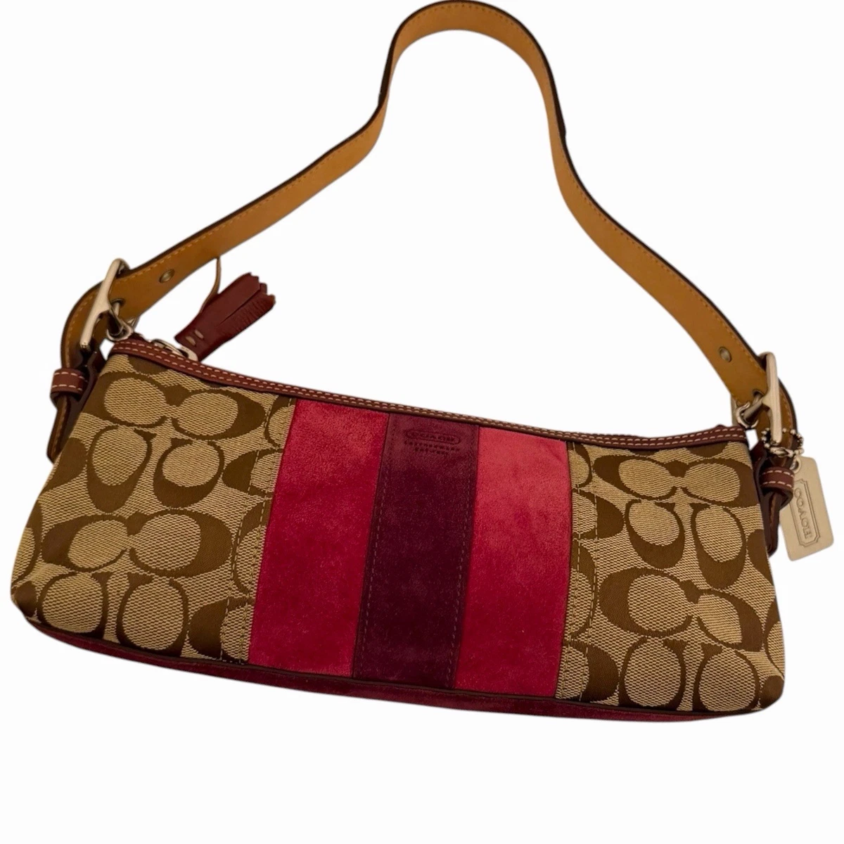 Coach Hampton Suede Exterior Small Bags & Handbags for Women for