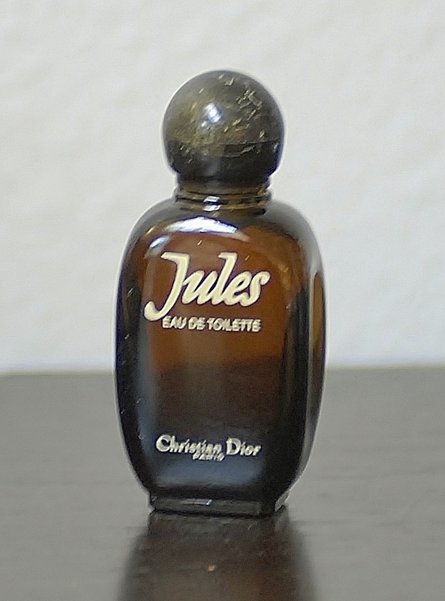 Vtg * JULES by CHRISTIAN DIOR * splash EDT .3 oz 9 ml OLD VERSION