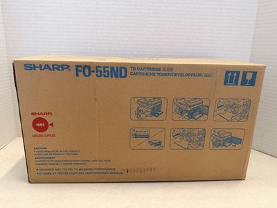 SHARP FO-55ND Black Toner 6000k For  Sharp FO2080, FO2081, FODC550, NEW