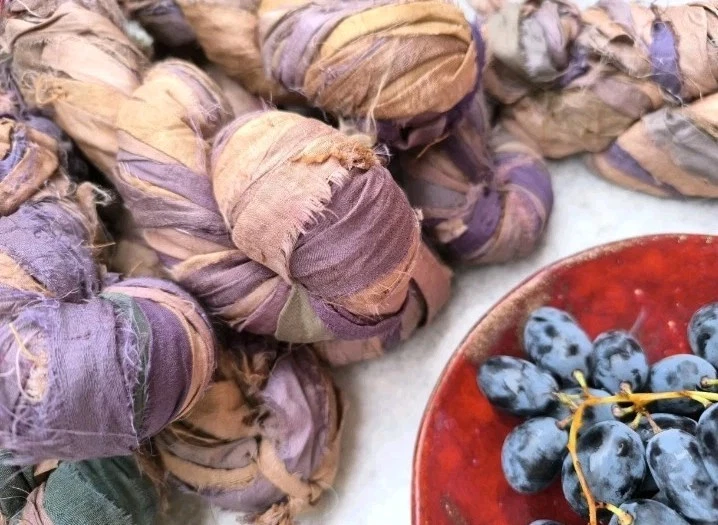 批量 复古丝带 纱线 手工针织,500 克,А 瑞典  — 第 4/4 张图片