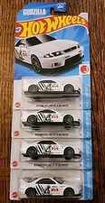 4 Hot Wheels Nissan Skyline GT-R R32 Godzilla