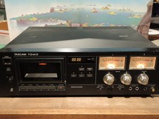 Tascam 112 mkII Pro Cassette Deck for repair - clean, powers on, RCA, see pix