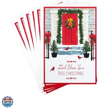 DaySpring Religious Christmas Cards, God Bless You 6 Cards with Envelopes