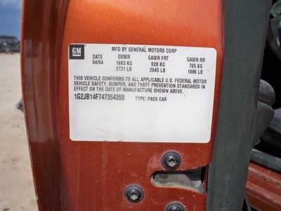 Temperature Control With AC Fits 03-05 SUNFIRE 28746180