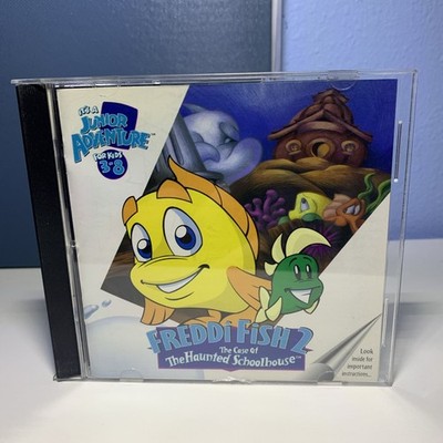 Freddi Fish 2 The Case of the Haunted Schoolhouse PC CD-ROM Windows Mac