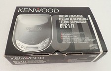 Kenwood DPC-171 Portable Cd Player Working Dual D/A Converter w Box  Papers