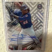 [Current Chunichi Dragons] Miguel Sano Autograph Card (Rookie)