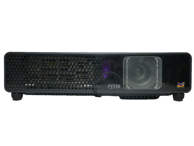 ViewSonic PJ358 LCD Projector 2000 ANSI Lumens w/Remote, Case, Pwr & VGA Cables