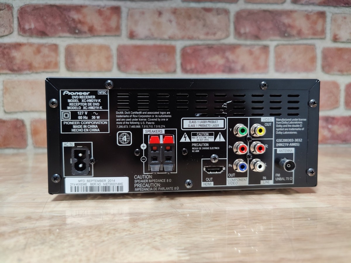 Pioneer X-HM21V-K HMDI DVD/CD Receiver | eBay