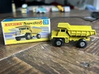 NOS MATCHBOX LESNEY Superfast 28 Mack Dump Truck
