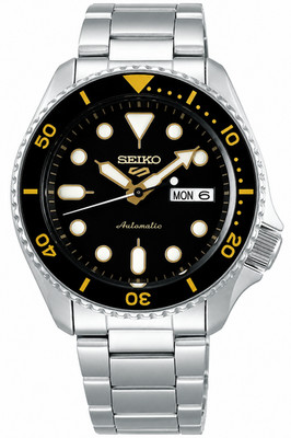 Seiko 5 Sports Ref. Srpd57K1 Automatik Edelstahl 42.5mm Fullset