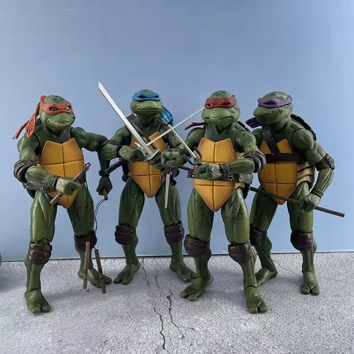 NECA Ninja Turtles 1990 Movie TMNT Teenage Toys Mutant 7