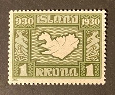 Michel 136 Islandia 1930 czysty **