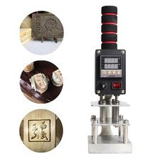Handheld-Hei&szlig;folienpr&auml;gemaschine Embosser Logo f&uuml;r Textlederpr&auml;gung