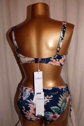 LIDEA Bikini Set 5751/466 LUSH DELIGHT hibiscus-indigo 42G 42 G NEU - Bild 3 von 5