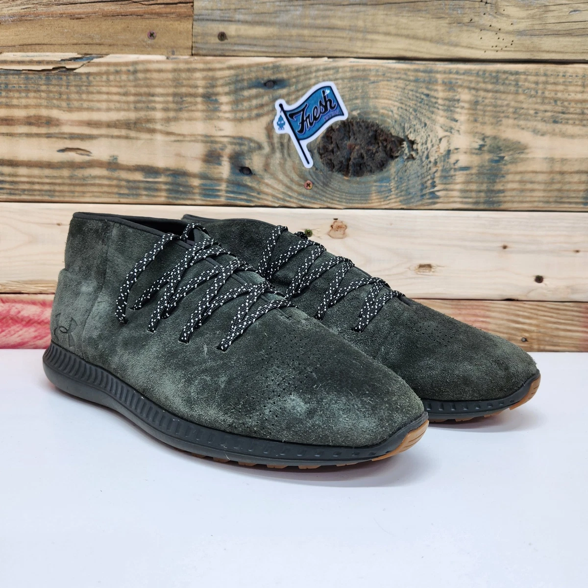 Under armour veloce mid suede shoes navy blue size 11.5 Amazon.com | Under Armour UA Veloce Mid Suede Mens Hi Top  main image 2