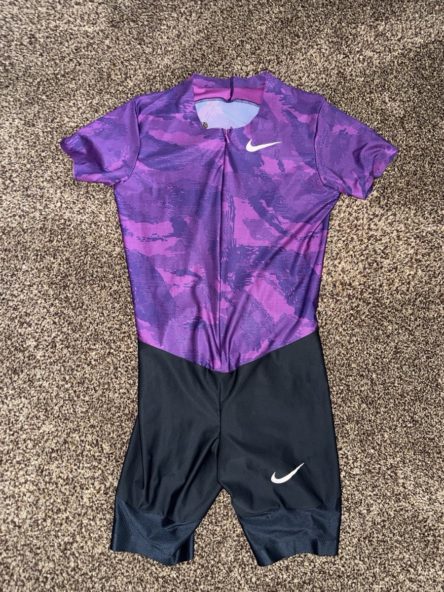 Nike Pro Elite Speedsuit 2015 - Purple & Black - Excellent