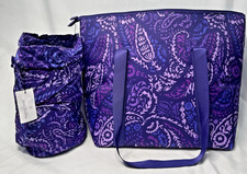 Vera Bradley Paisley Amethyst Insulated Coole...