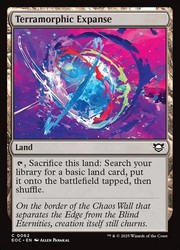 Terramorphic Expanse #62 Commander: Edge of Eternities Common