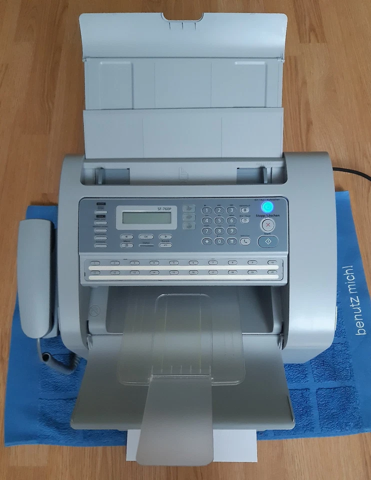 Laserfax Samsung SF-760P  - Telefon, Kopier- und Druckfunktion - Bild 2 von 4