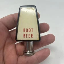 Scarce Vintage Root Beer Dispenser Soda Fountain Tap Handle With Metal Base