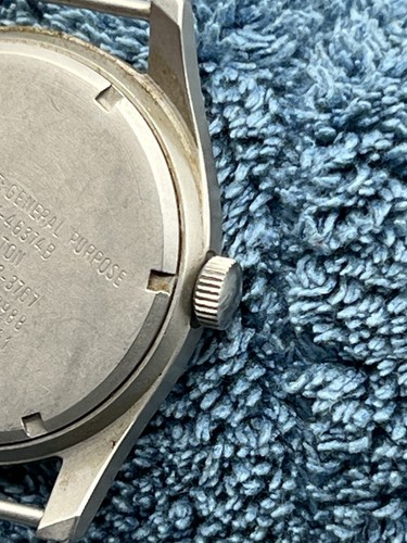 1977 Hamilton Military H3 Wristwatch Mil-W-46374 B General Purpose- WORKS ! - Picture 6 of 11