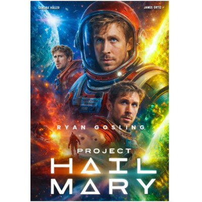 DVD Project Hail Mary Sci-Fi Survival/First Contact/Space Explor|Full HD All Reg