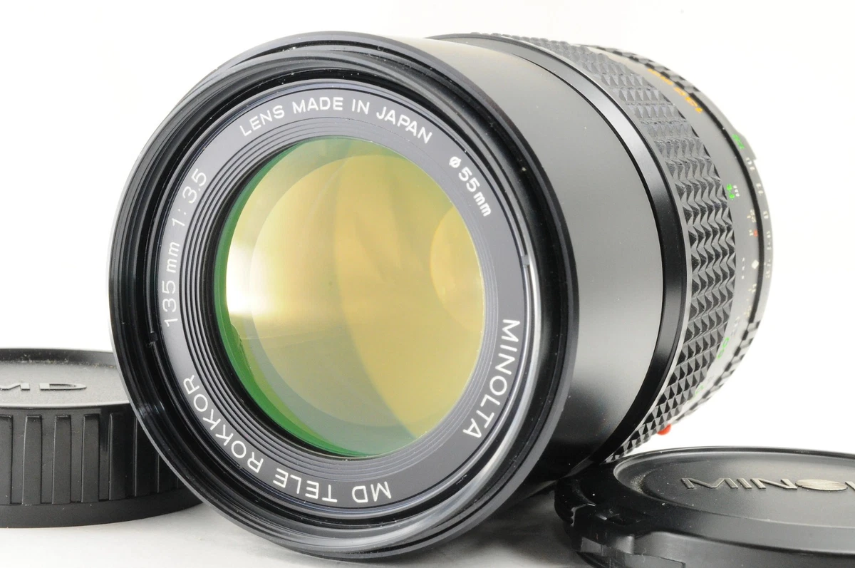 Minolta MD f/3.5 Camera Lenses 135mm Focal for sale - eBay