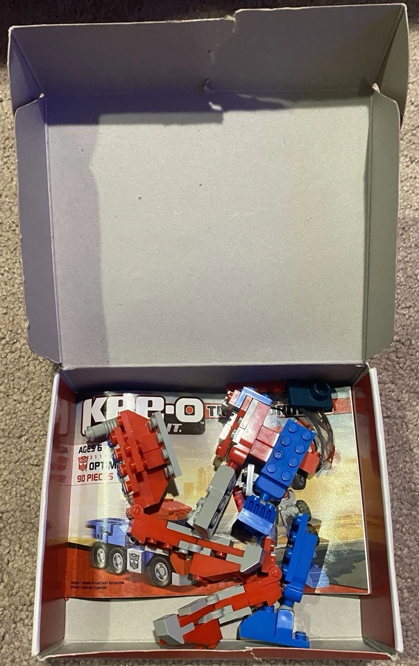 Transformer KRE-O Lego Micro Changer Autobot OPTIMUS PRIME 31143 Incomplete - Image 2 of 4