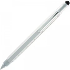 Monteverde One Touch Stylus 9 Function Tool .9mm Pencil Silver (MV35241)
