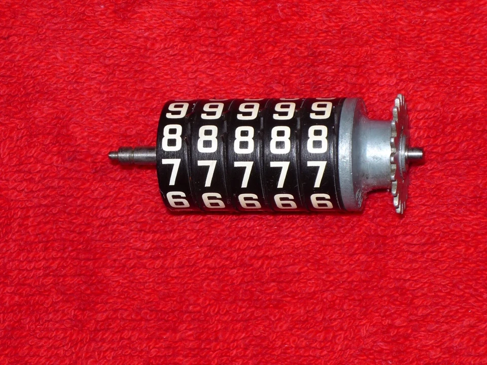 Odómetro de millas totales Packard 1951-53 y Lincoln King-Seeley 1956-57 y 1960 como nuevo Foto 4 de 4