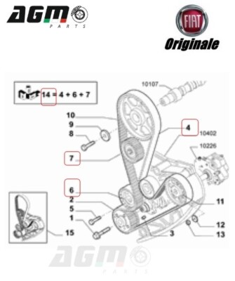 Kit Messa In Fase Distribuzione Multijet 2.3/3.0 - Per Fiat Ducato, Iveco Daily, Citroen, Peugeot - Foto 11