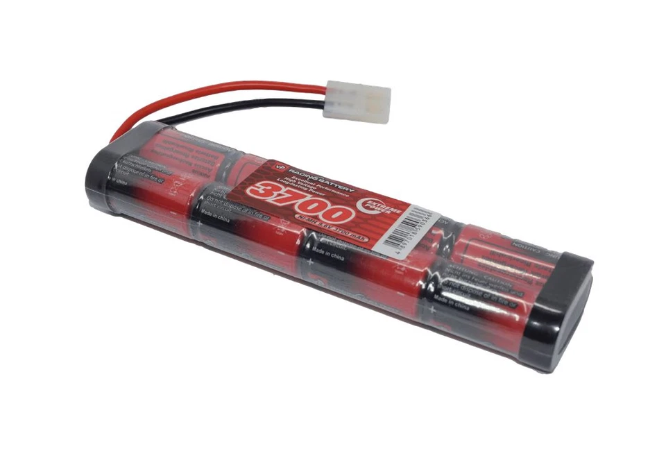 Rechargeable Battery 9.6v 3700mAh NiMH Tamiya SC Vapextech UK Top Brand