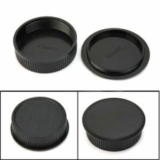 42mm Plastic Front Rear Cap Cover For M42 Digital Lens new. Camera Body `.`