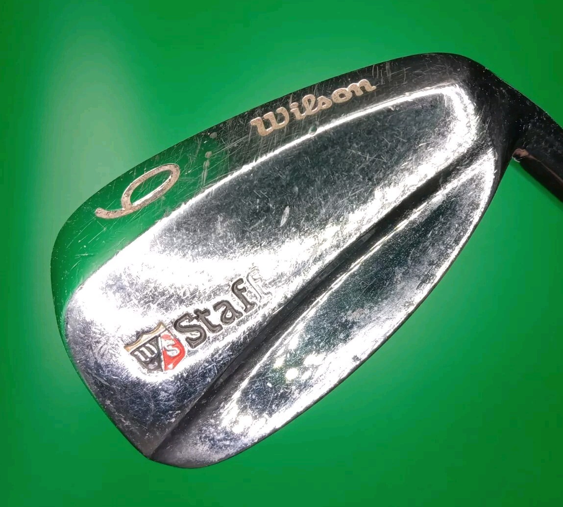 Wilson Staff 9 Iron Firestick 3.5 Steel Shaft Golf Club. RH, Lamkin UTX Grip