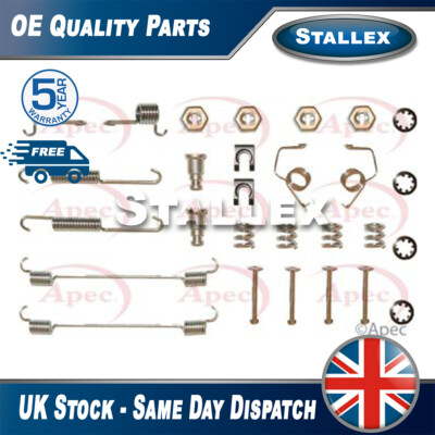 Fits Peugeot 106 205 Citroen Saxo Brake Shoes Fitting Kit Rear Stallex