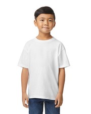 Gildan Youth Softstyle Midweight Stylish T Shirt Casual Plain T-Shirt - G650B
