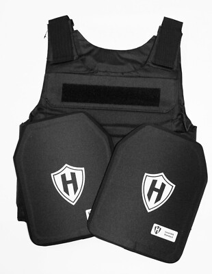 US seller, Body Armor, Level 3A Bullet Proof Vest IIIA, carrier + plates - Video