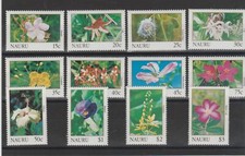 Nauru 1991 - Flore Fleurs 12 Val MNH MF79267
