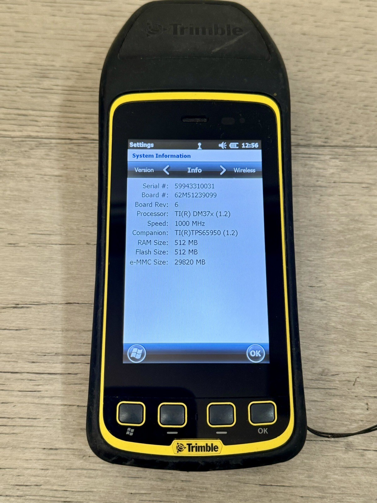 Trimble Juno T41/5 5 Series GPS Data Collector Rugged Handheld With GPS