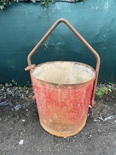 500 Litre Concrete Lifting Tub Pot Attachment Crane Skip Mortar £425+v Rubble