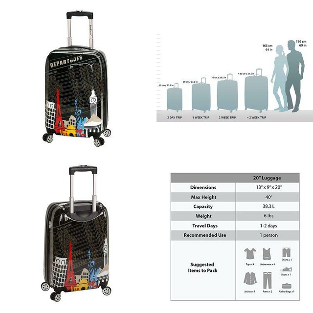luggage 20 inch dimension
